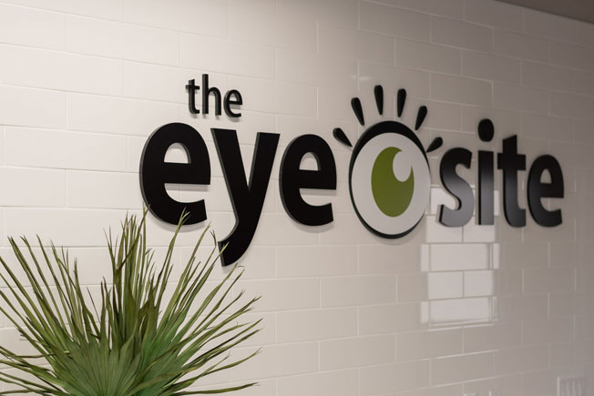 The Eye Site indoor signage